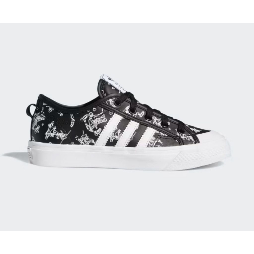 Adidas Nizza X Disney Sport Goofy Black Shoes